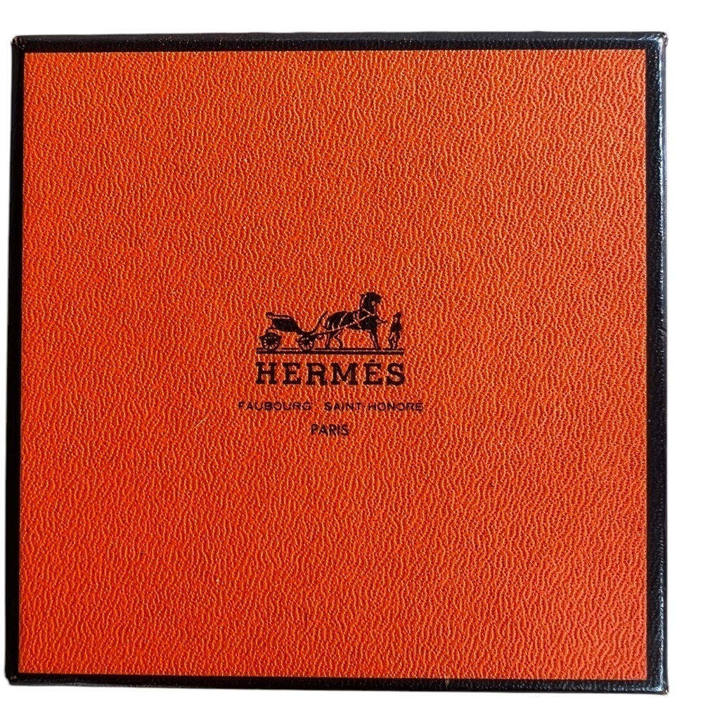 HERMES Serie Earring BIJOUTERIE FANTAISIE metallic 4.8g - Picture 6 of 7